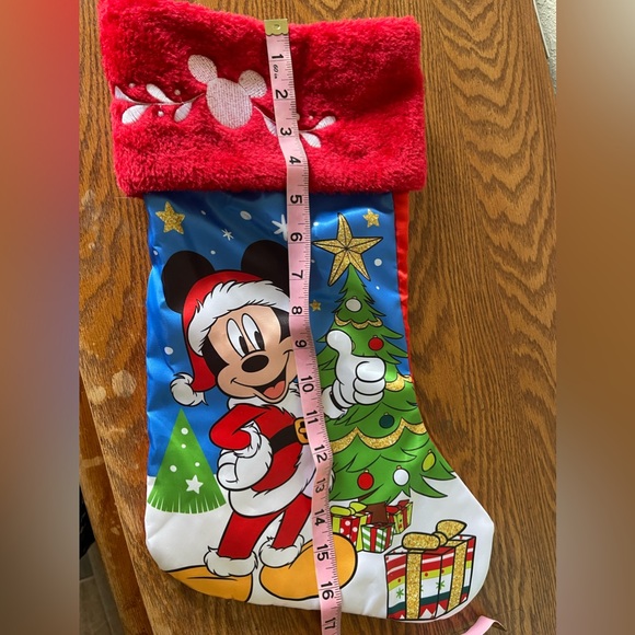 Disney Christmas 20 in Mickey Mouse Christmas Tree Stocking - Picture 4 of 9